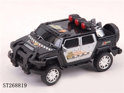惯性喷漆乌窗悍马警车 - ST268819
