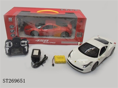 1:12法拉力遥控车带前灯 包电 - ST269651