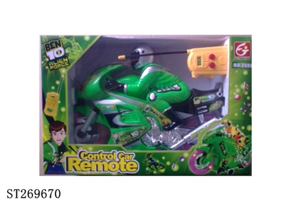 BEN10闪光音乐遥控摩托 - ST269670