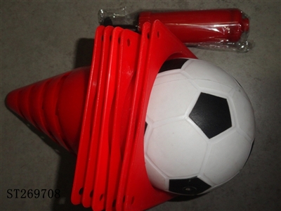 6*ROAD SIGNS+1*FOOTBALL+1*PUMP - ST269708