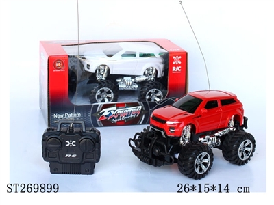 1:18 四通越野遥控车、前进、后退、左转、右转 - ST269899