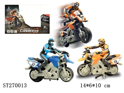 1:43 红外线 特技 摩托车带灯光USB - ST270013