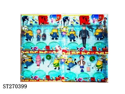 3PCS DESPICABLE ME DOLL 4K - ST270399