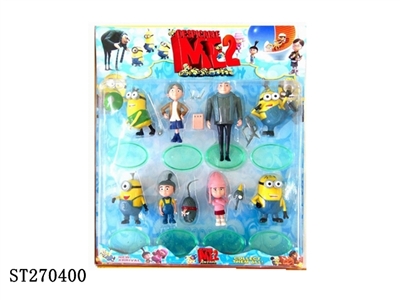 DESPICABLE ME DOLL 8PCS - ST270400