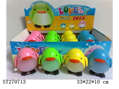 WIND UP PENGUIN CANDY TOY (12PCS/BOX) - ST270713