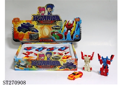 DEFORMATION CARS(3K)12PCS - ST270908