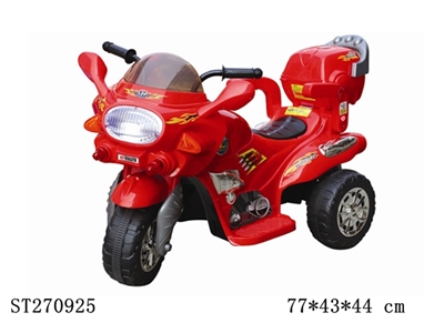 R/C BABY MOTORCYCLE (GREEN/RED/WHITE) - ST270925