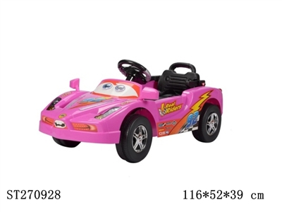 R/C BABY RIDE ON CAR WITH LIGHT & MUSIC (RED/YELLOW/PINK) - ST270928