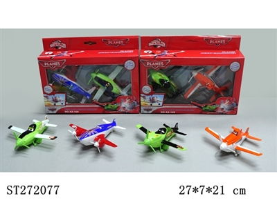 PULL BACK PLANE 2PCS (MIXED 2 KINDS) - ST272077