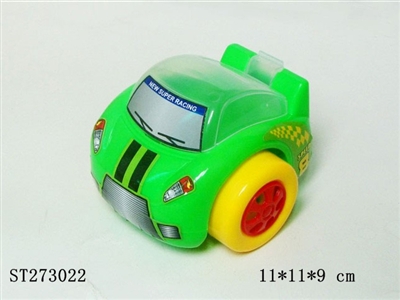 SLIDING MINI CAR (MIXED 3 COLORS) (CANDY TOY) - ST273022