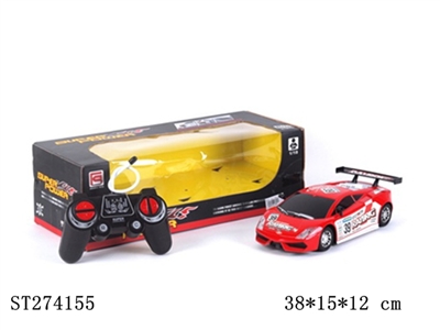 1:18四通乌窗遥控赛车带前后灯(兰博基尼) - ST274155