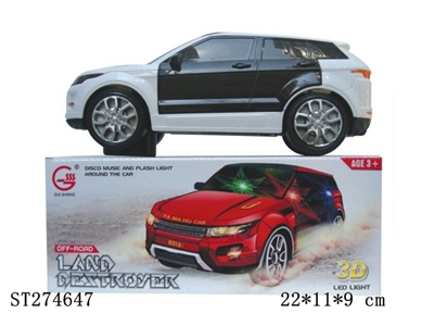 3D MUSIC B/O CAR - ST274647