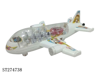 PULL STRING PLANE W/LIGNT - ST274738