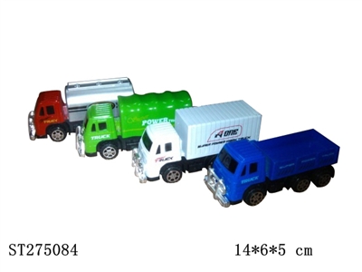 回力移印货车 4款4色 - ST275084