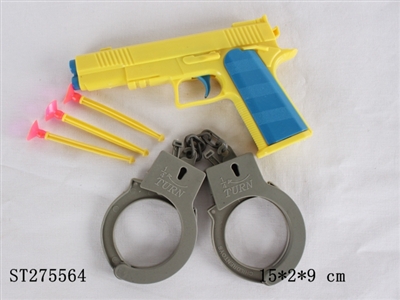  GUN WITH HANDCUFFS - ST275564