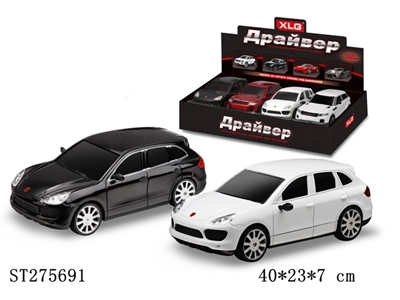 1：24保时捷卡宴合金模型车带回力 灯光音乐（有包电）4pcs  - ST275691