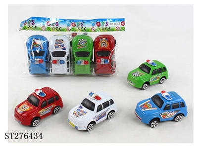 喷漆回力商务警车 - ST276434
