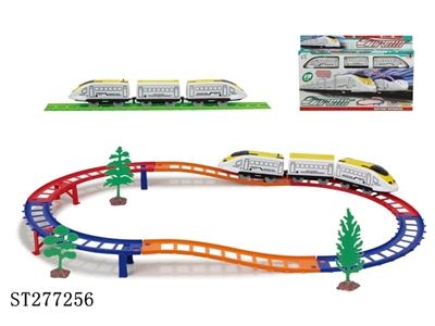 电动立体轨道火车(19PCS) - ST277256