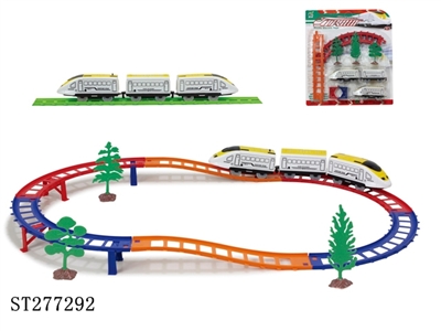 电动立体轨道火车(19PCS) - ST277292