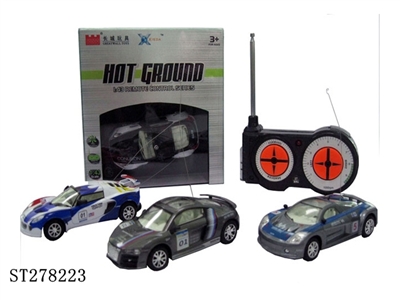 1:43遥控合金车 带灯 - ST278223