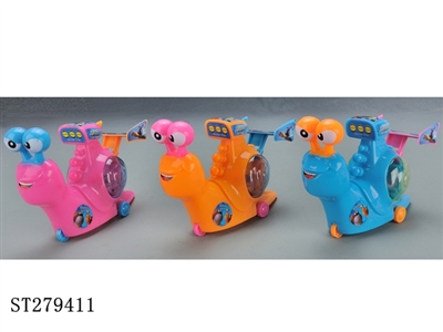 PULL STRING SNAIL WITH LIGHT - ST279411