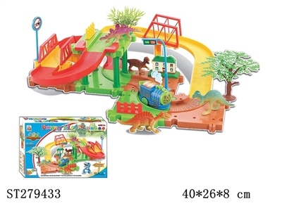  B/O RAILCAR W/BLOCKS - ST279433
