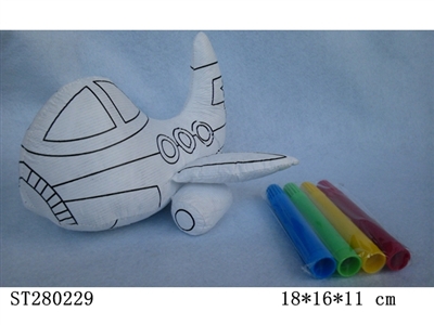 graffiti plane w/colored pens - ST280229