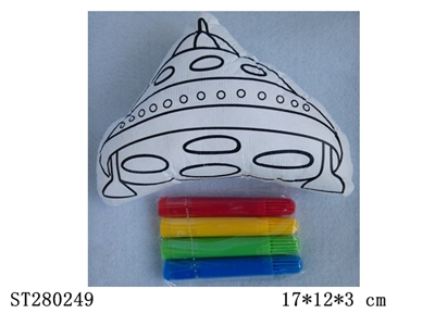graffiti ufo w/colored pens - ST280249