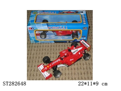 1:24回力合金方程式赛车有音乐+灯光12只 - ST282648