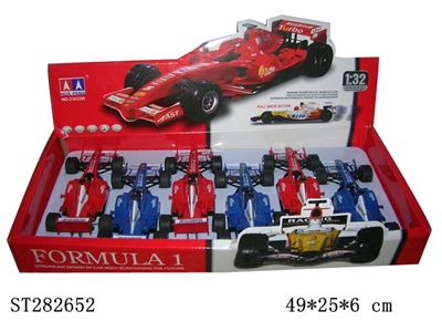 1:32回力合金方程式赛车6只 - ST282652