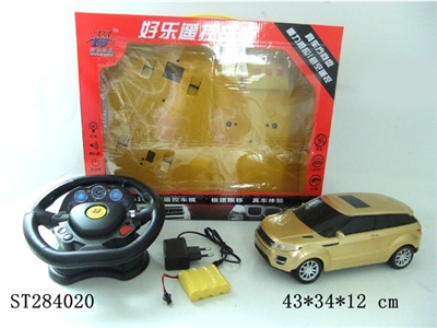 1：16方向盘重力感应遥控车(包电) - ST284020