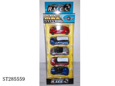 SLIDING DIE CAST CAR (5PCS/BOX, MIXED 4 KINDS) - ST285559