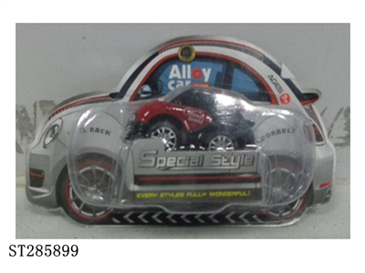 PULL BACK DIE CAST CAR (MIXED 6 KINDS) - ST285899