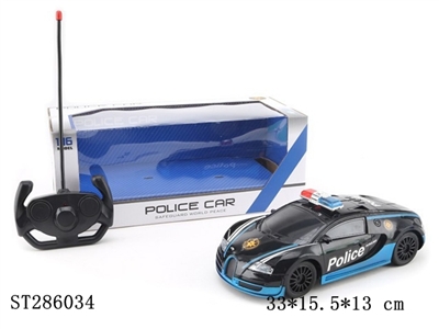 4W R/C BUGATTI POLICE CAR (NOT INCLUDE BATTERY) - ST286034