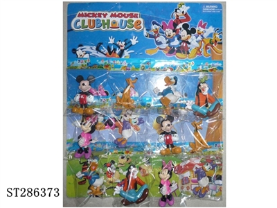 2-3 INCH MICKEY MOUSE (12PCS/CARD) - ST286373