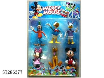 5 INCH MICKEY MOUSE WITH LIGHT (6PCS/SET) - ST286377