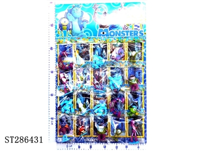 2.5-4 INCH MONSTERS (13 KINDS, 20PCS/CARD) - ST286431