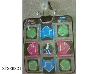 DANCE MAT (INTERFACE: 8 BITS USB) WITH ACCESSORIES - ST286821