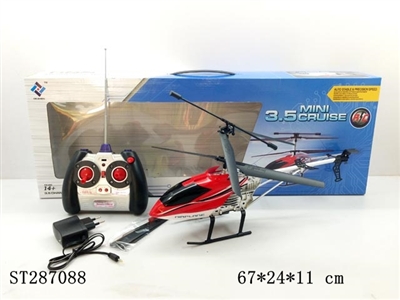 3.5 -CHANNEL REMOTE CONTROL AIRCRAFT LARGE - ST287088