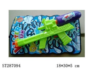 SINGLE NOZZLE SINGLE BOTTLE WATER GUN TWO COLORS - ST287094