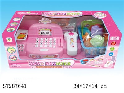 CASH REGISTER SET WITH LIGHT & SOUND - ST287641