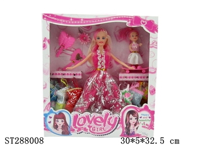 11.5 INCH SOLID BODY BARBIE SUIT - ST288008