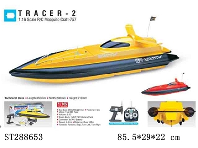 1:16 R/C SPEED BOAT - ST288653