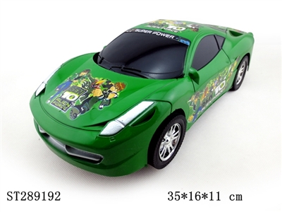BEN10 惯性车 绿色 - ST289192