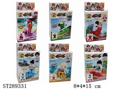 STREET FIGHTER BUILDING BLOCK (MIXED 6 KINDS) - ST289331