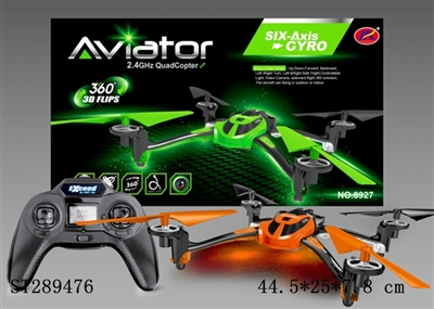 2.4G R/C 6-AXIS QUADCOPTER WITH 30W PIXELS CAMERA - ST289476