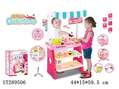 DIY CAKE SHOP WITH LIGHT & MUSIC(BATTERY NOT INCLUDED) - ST289506