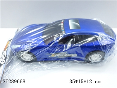 仿真惯性车 透明红蓝2色 - ST289668