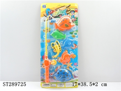 磁性钓鱼组合 2款4色混装 - ST289725