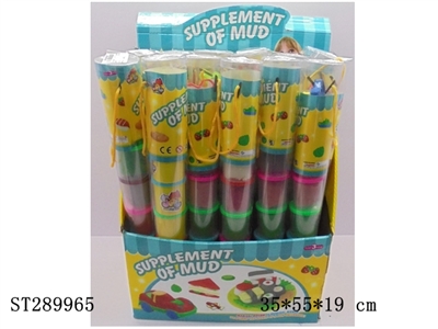 COLOR DOUGH SET (6 COLORS+5 MOLDS) - ST289965